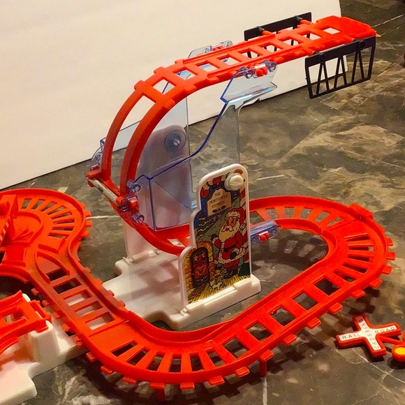 VINTAGE KURT ADLER NORTH POLE EXPRESS TRAIN WITH SOUND - Picture 5 of 13